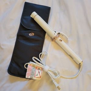 T3 SinglePass Curl 1.25" Professional Ceramic Curling Iron NWOT